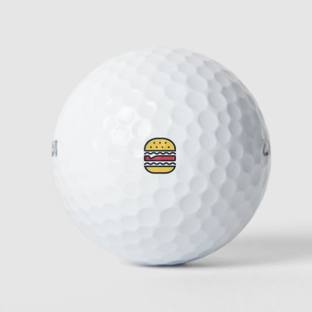 Hamburger! Golfball (Vorderseite)