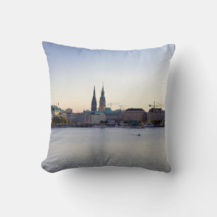 Hamburger Hafen Pillow Kissen