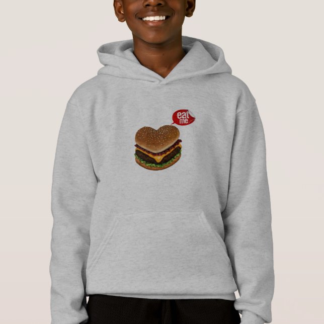 Hamburger Heart Hoodie (Vorderseite)
