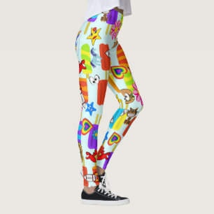 Hamburger hören Eiscreme-Leggings Leggings