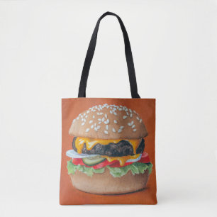 Hamburger-Illustrationstaschen