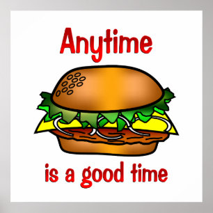 Hamburger immer poster