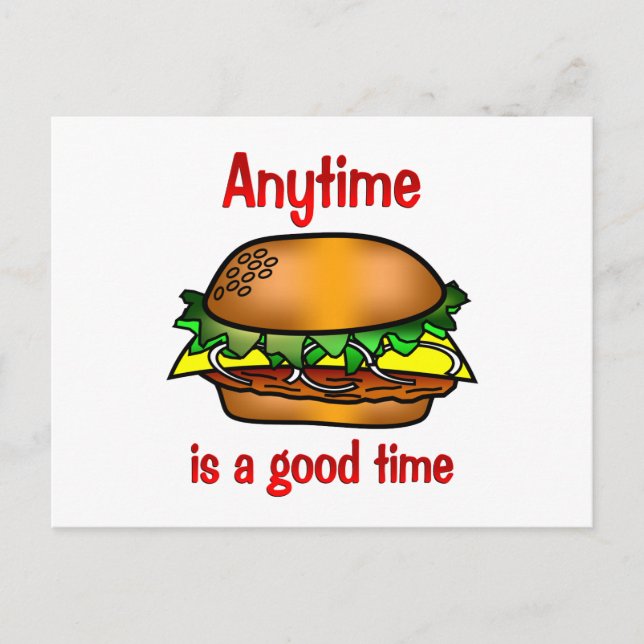 Hamburger immer postkarte (Vorderseite)