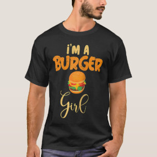 Hamburger Käseeburger Fastfood-Buschburger R T-Shirt