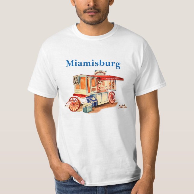 Hamburger-Lastwagen Miamisburg T - Shirt (Vorderseite)