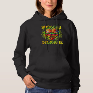 Hamburger leckeres Design für Hamburger-Liebhaber Hoodie