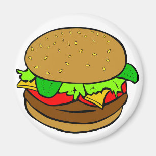 Hamburger Magnet