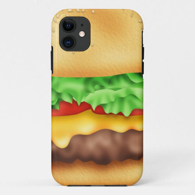 Hamburger mit dem Los! Case-Mate iPhone Hülle (Rückseite)