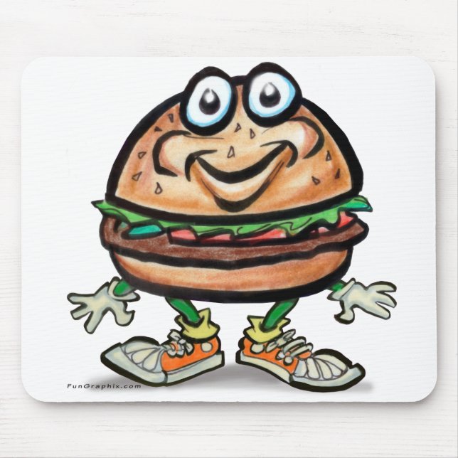 Hamburger Mousepad (Vorne)