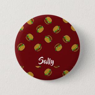 Hamburger-Muster Button