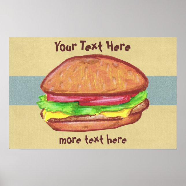 Hamburger Poster (Vorne)