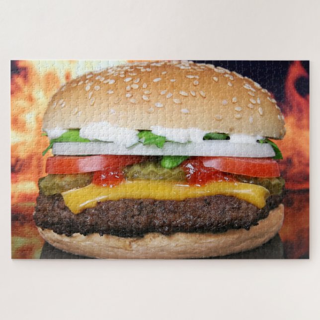 Hamburger Puzzle (Horizontal)
