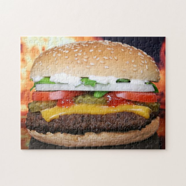 Hamburger Puzzle (Horizontal)
