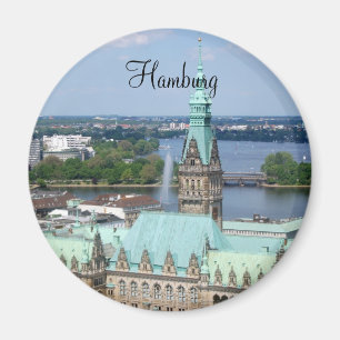 Hamburger Rathaus Magnet