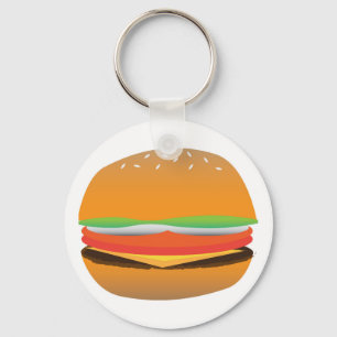 Hamburger  schlüsselanhänger