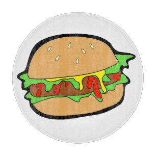 Hamburger Schneidemaschine Schneidebrett