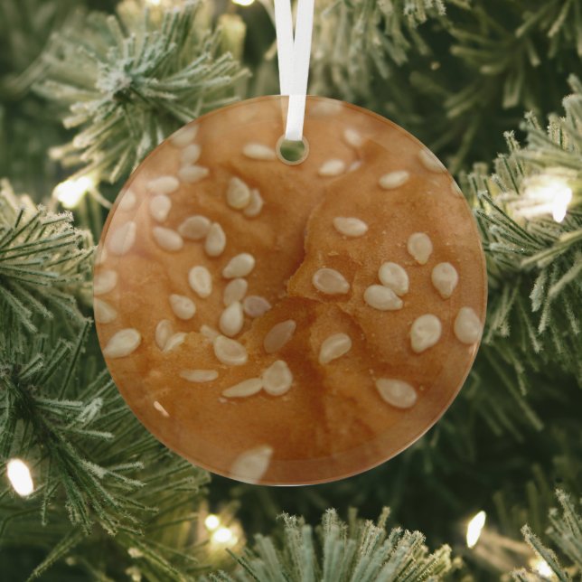 Hamburger-Sesambrasse Ornament Aus Glas (InSitu)