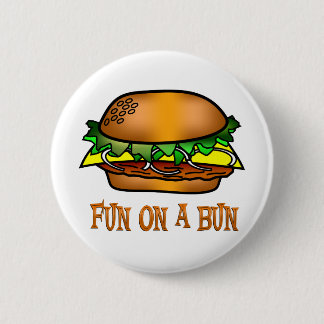 Hamburger-Spaß Button