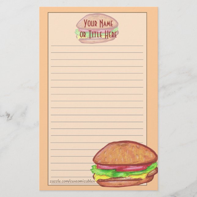 Hamburger Stationery Briefpapier (Vorderseite)