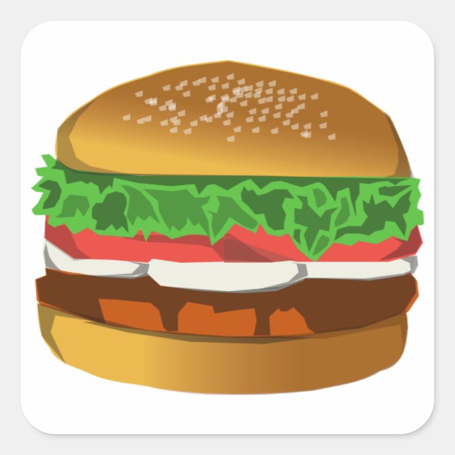 Hamburger Sticker (Vorderseite)