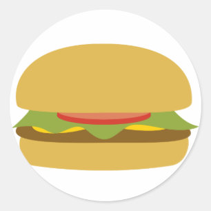 Hamburger Sticker