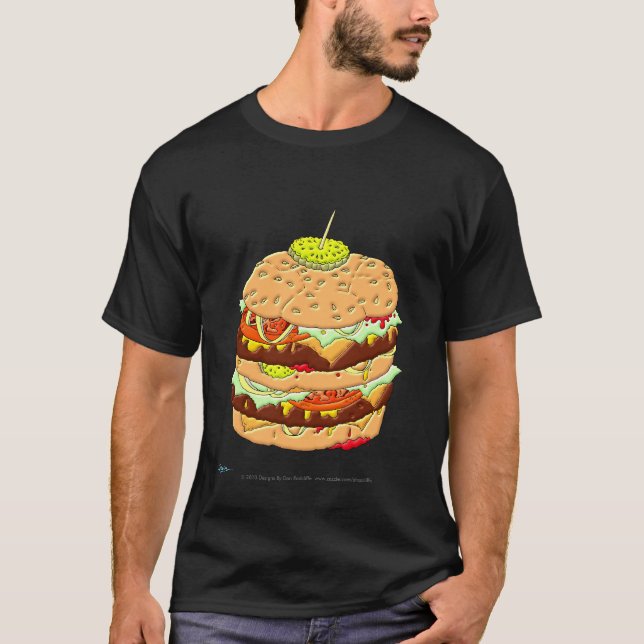 Hamburger T-Shirt (Vorderseite)