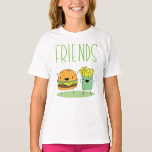 Hamburger und Friends Bester Freund T-Shirt