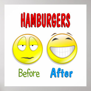 Hamburger vorher poster