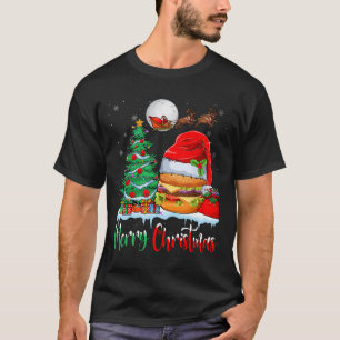 Hamburger Weihnachtsmannmütze Weihnachten - Frohe  T-Shirt