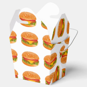 Hamburger zum Mitnehmen Geschenkschachtel