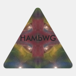 HAMbWG - Aufkleber - Psychadelic