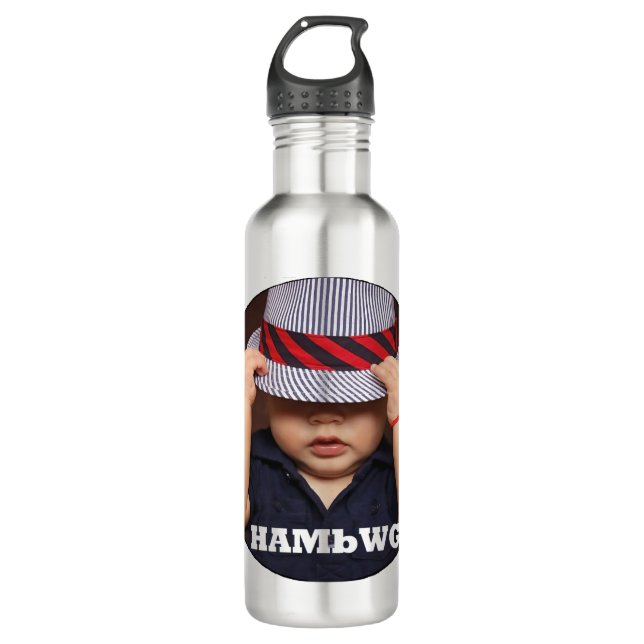 HAMbWG Baby Boy - SIGG Thermo Flasche Edelstahlflasche (Vorderseite)