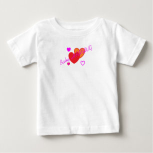 HAMbWG Baby Girl Tutu Bodysuit - rosa oder weiß T-shirt
