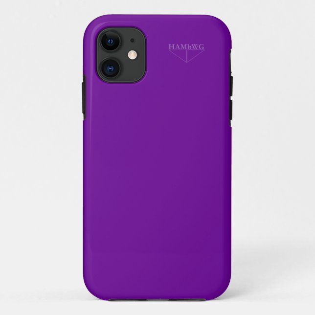 HAMbWG - Benutzerdefinierte Farbe Case-Mate iPhone Hülle (Rückseite)