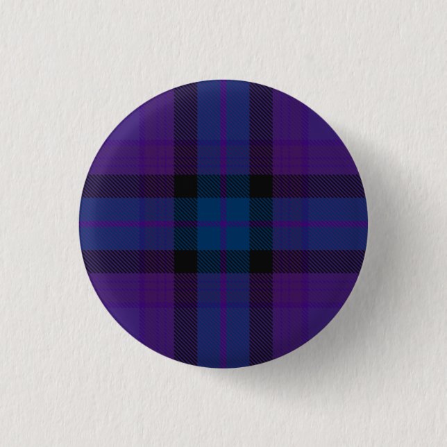 HAMbWG - Button - Lila Kariert (Vorderseite)