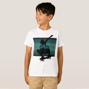 HAMbWG - Children's T Shirt - Aquamariner Skate Bo