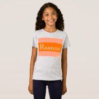 HAMbWG - Children's T Shirt - Orange Bands