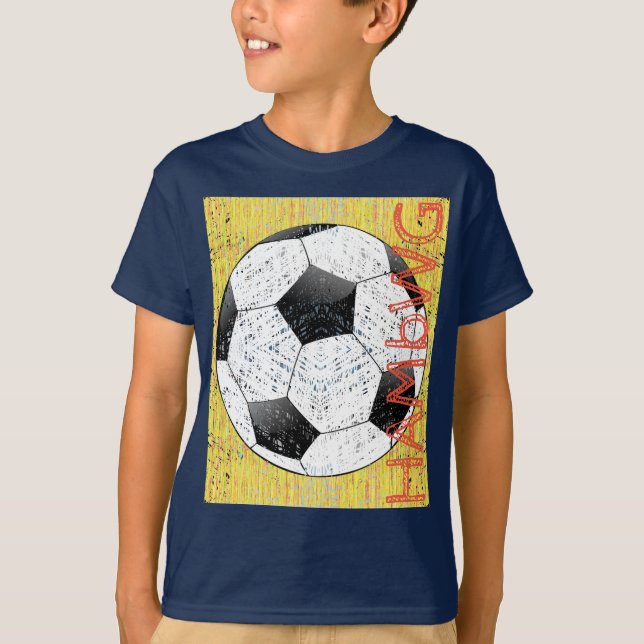 HAMbWG - Children's T Shirt - Soccer Ball (Vorderseite)