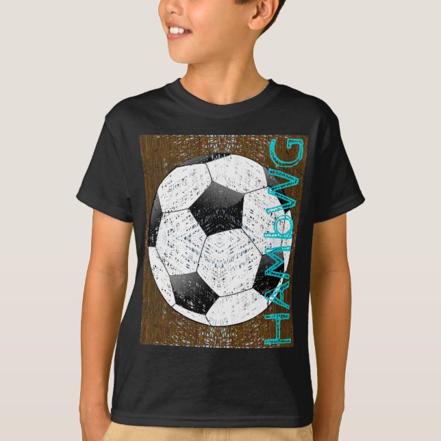 HAMbWG - Children's T Shirt - Soccer Ball (Vorderseite)
