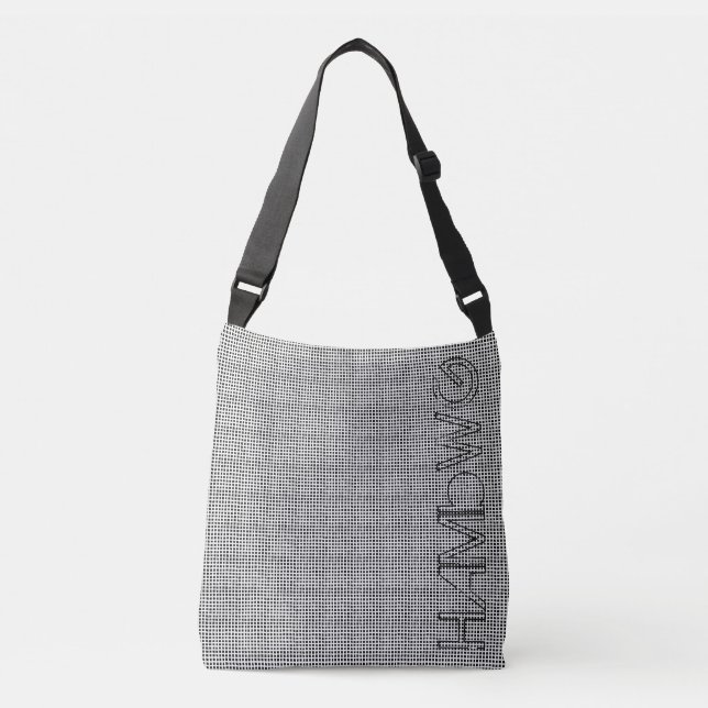 HAMbWG Cross Body Bag oder Tasche - Schwarz & Jegl (Vorderseite)
