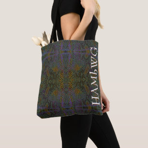 HAMbWG Cross Body Bag oder Tasche - Snakeskin-Desi