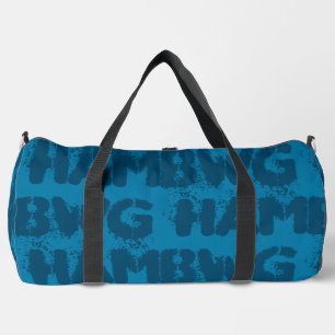HAMbWG- Duffle Gym Bag, Aquamarin blau Bag