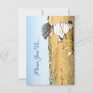 HAMbWG - Einladung - Baby am Strand