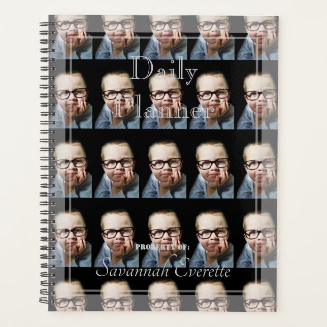 HAMbWG - Foto Daily Planner - geflochtenes Bild Planer (Vorderseite)