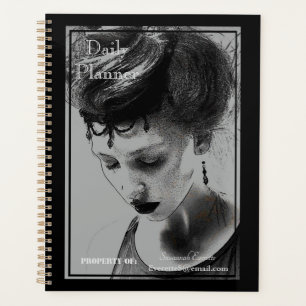 HAMbWG - Foto Daily Planner - Gotische Mode Planer