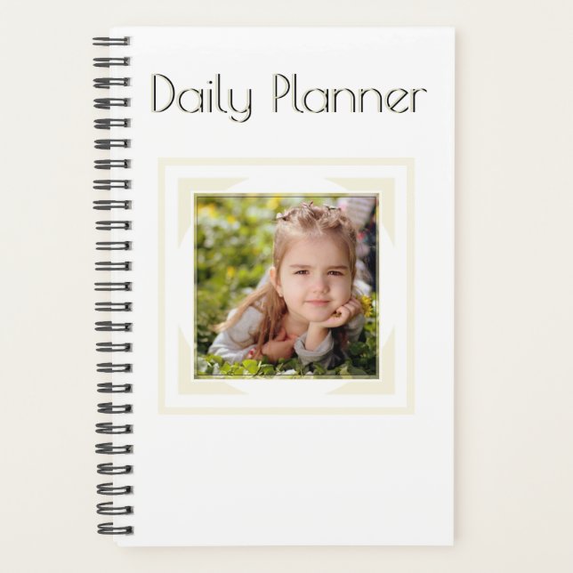 HAMbWG - Foto Daily Planner - Jegliche Farbe Planer (Vorderseite)
