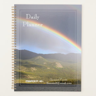 HAMbWG - Foto Daily Planner - Regenbogen Planer