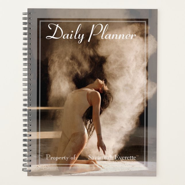 HAMbWG - Foto Daily Planner - Tänzer Planer (Vorderseite)
