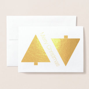 HAMbWG - Gold Foil Card - Designer Trees Folienkarte