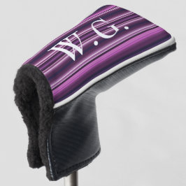 HAMbWG Golf Iron Head Cover - Amehtyst Stripes Golf Headcover